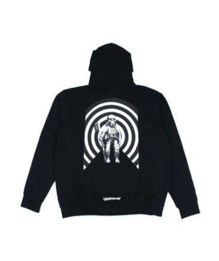 Chrome Hearts Foti Harris Teeter Space Suit Zip Up Hoodie – Black