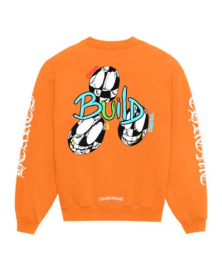 Chrome Hearts x Matty Boy Link Sweatshirt – Orange