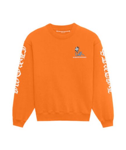 Chrome Hearts x Matty Boy Link Sweatshirt – Orange